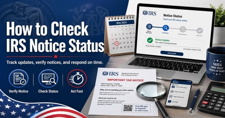 How to Check IRS Notice Status