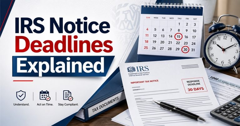IRS Notice Deadlines