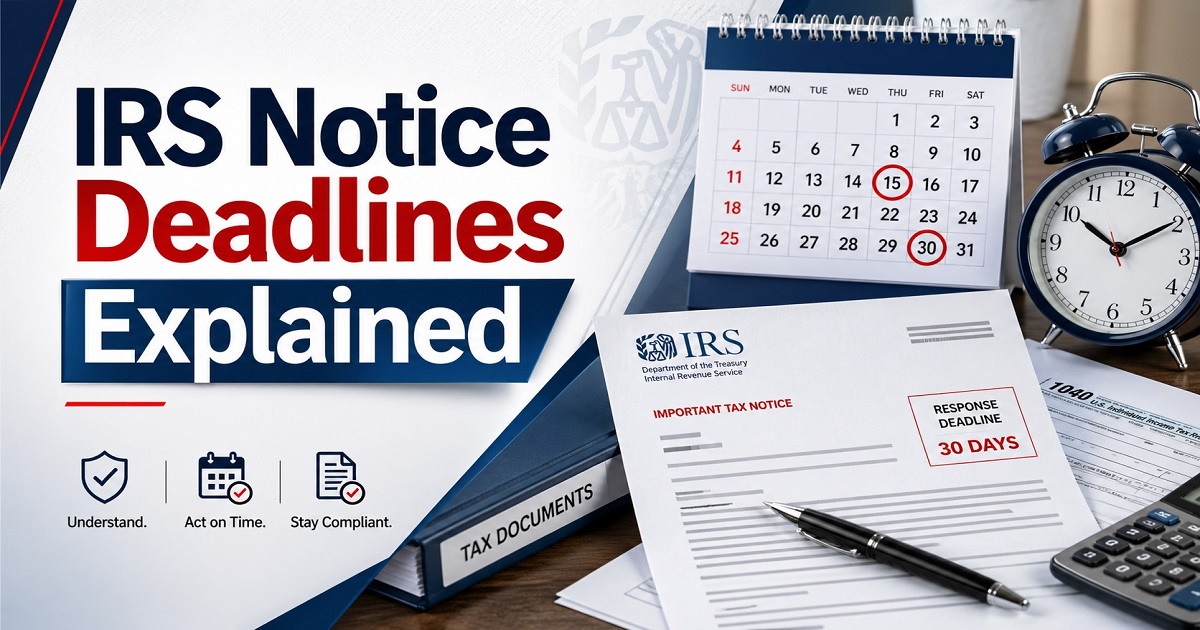 IRS Notice Deadlines