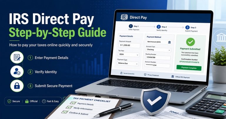 IRS Direct Pay Step-by-Step Guide