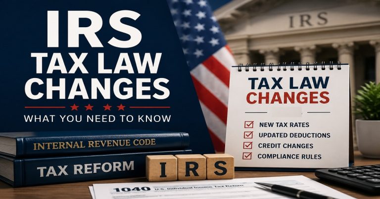 IRS Tax Law Changes