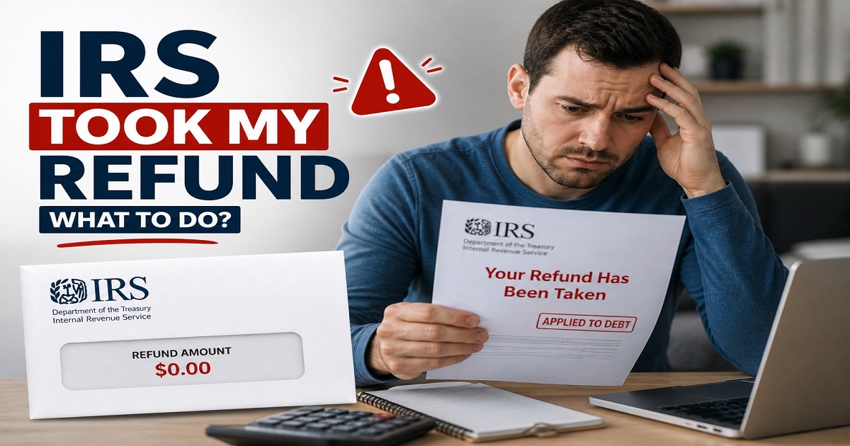 IRS Took My Refund