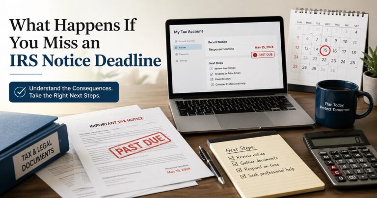Missed an IRS Notice Deadline
