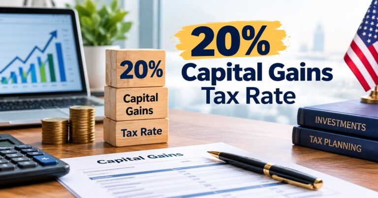 20% Capital Gains Tax Rate