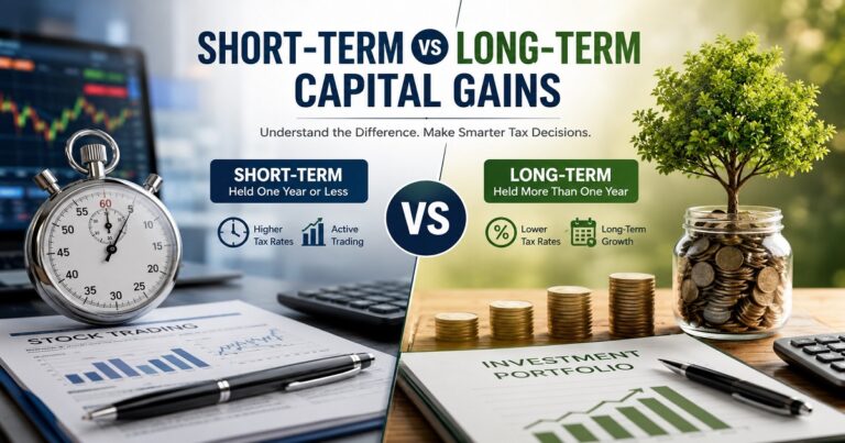 Short-Term vs Long-Term Capital Gains